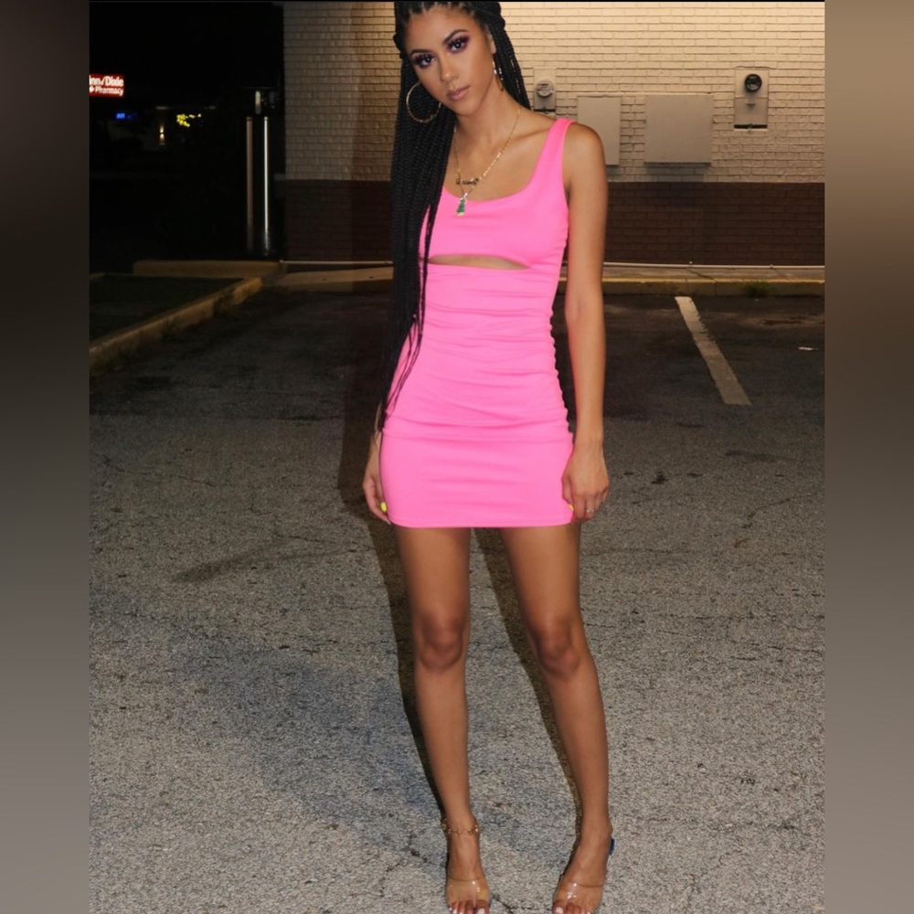 Forever21 Hot Pink Dress
